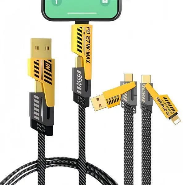 Charging Cable 65W 4 in 1 Super Fast charging Data cable